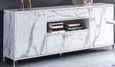 Vittoria White Italian 190cm Extra Large 4 Door Sideboard