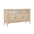 Toulon Large Sideboard - 153cm - 3 Door - Oak