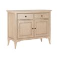 Toulon Medium Sideboard - 107cm - 2 Door - Oak