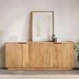 Wrenley Sideboard - 4 Door - Large - 175cm - Natural - Mango Wood