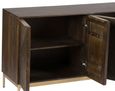 Zaine Walnut Medium 4 Door Sideboard
