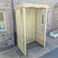 Churnet Valley Timber Wood Poly Roof Garden Small Smoking Shelter