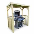Churnet Valley Emily Redwood Garden Barbecue Shelter