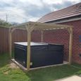 Traditional Garden Pergola - Timber Wood