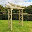 Tokyo Garden Arch - 4ft - Timber Wood