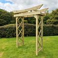 Tokyo Garden Arch - 4ft - Timber Wood