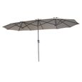Capri Outdoor Parasol - 2.2cm x 4cm - Clay Beige