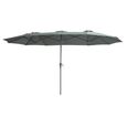 Capri Outdoor Parasol - 2.2cm x 4cm - Oil Green