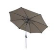Capri Outdoor Parasol - 2.7cm - Round - Clay Beige