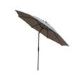 Capri Outdoor Parasol - 3cm - Round - Clay Beige