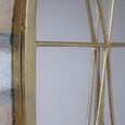 Wall Mirror - Arch - Gold Metal Frame