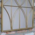 Wall Mirror - Arch - Gold Metal Frame