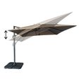 Baza Hanging Parasol - Sand - Metal - 295cm x 295cm
