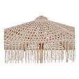 Martos Parasol - Beige - Knitted - 250cm x 250cm
