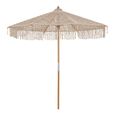 Martos Parasol - Beige - Knitted - 250cm x 250cm