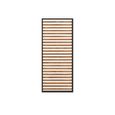 Outdoor Pergola Louvre Panel - 218cm - Wood and Aluminium