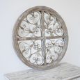 Wall Mirror - Round - Rustic Vintage Style