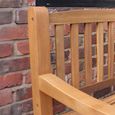 Turnbury Garden Bench - 2 Seater - Acacia Wood