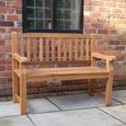 Turnbury Garden Bench - 2 Seater - Acacia Wood