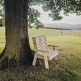 Churnet Valley Ergonomic Redwood 2 Seater Garden Bench