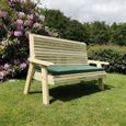 Churnet Valley Ergonomic Redwood 3 Seater Garden Bench