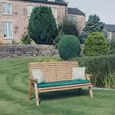 Churnet Valley Redwood 3 Seater Garden Bench