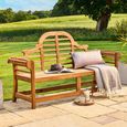 Redcliffe Garden Bench - Lutyens - 6ft - Acacia Wood