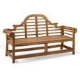 Redcliffe Garden Bench - Lutyens - 6ft - Acacia Wood