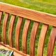 Redcliffe Garden Bench - St George - 4ft - Acacia Wood