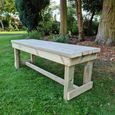 Butchers Garden Bench - Wooden