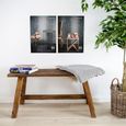 Barcelona Garden Bench - Large - Natural - Teak Wood