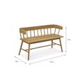 Bramley Outdoor Bench Natural