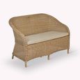 Brayford Outdoor Bench Natural Rattan