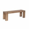 Chisbury Outdoor Bench Small Natural
