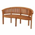 Crummock Outdoor Teak Bench 3 Seater 160cm