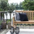 Keota Garden Bench - with Back - Natural - Teak Wood