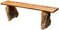 Teak Root Bench