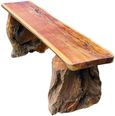 Teak Root Bench
