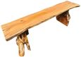 Teak Root Bench