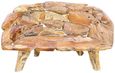 Teak Root Branch Bench - Extra Large - with Back