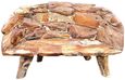 Teak Root Branch Bench - Extra Large - with Back