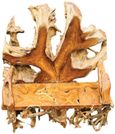 Teak Root Bench - King - with Back
