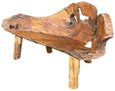 Teak Root Bench - Large - with Back