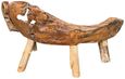 Teak Root Bench - Large - with Back