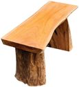 Teak Root Mini Bench