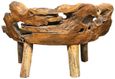 Teak Root Bench - Small - with Back