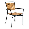 Cleveland Garden Dining Chair - Set of 4 - Natural Teak Wood