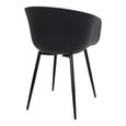 Roda Garden Dining Chair - Set of 2 - Black