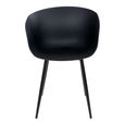 Roda Garden Dining Chair - Set of 2 - Black