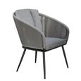 Aspen Garden Dining Chairs - Grey Rope